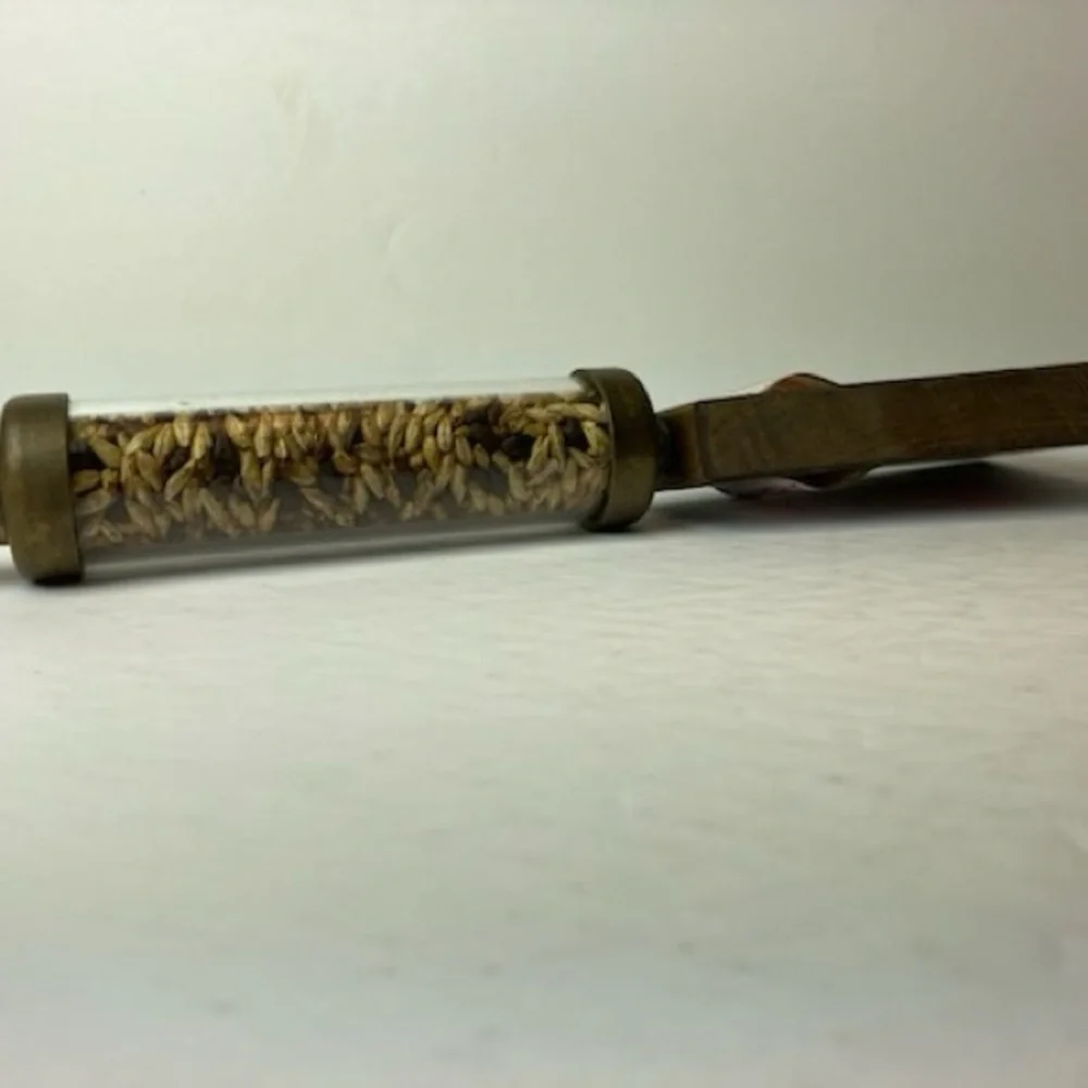 Oregon Brewery Rogue Dead Guy Ale Beer Tap Handle Grain Filled Wood Handle